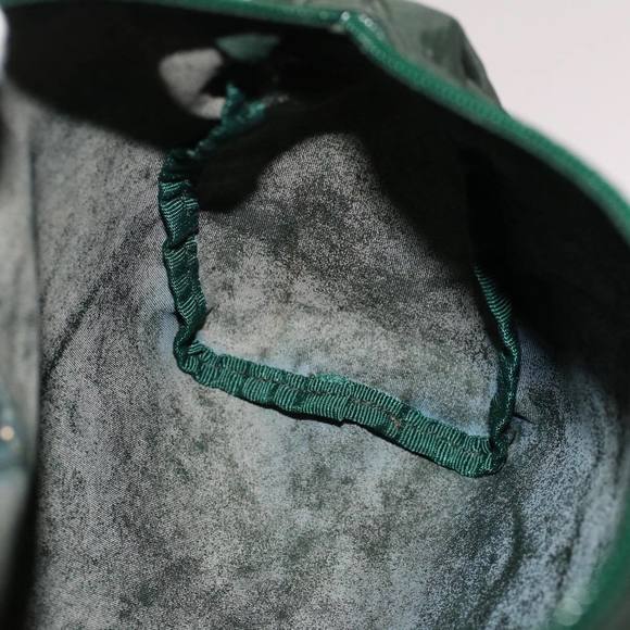 PRADA Pouch Nylon Green Auth 51447 - Picture 11 of 16